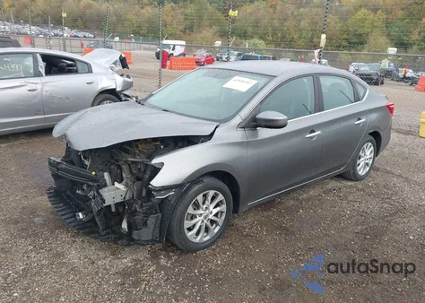 2018 Nissan Sentra Sv from USA, damaged, VIN 3N1AB7AP9JY277596